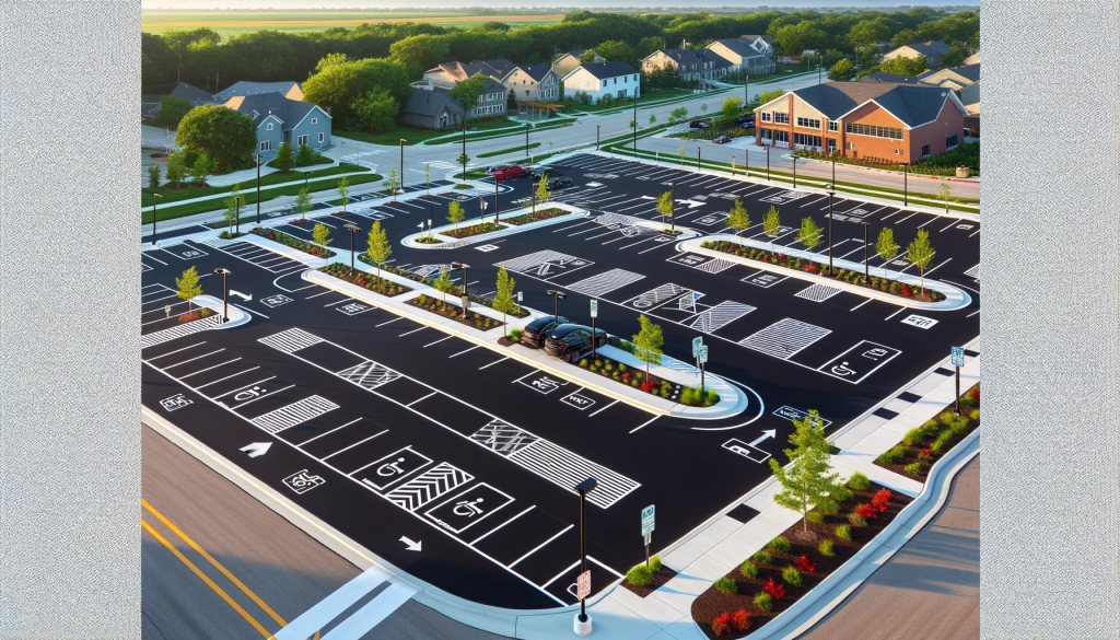 Paving the Perfect Parking Lot Illinois Paving and Blacktop Parking